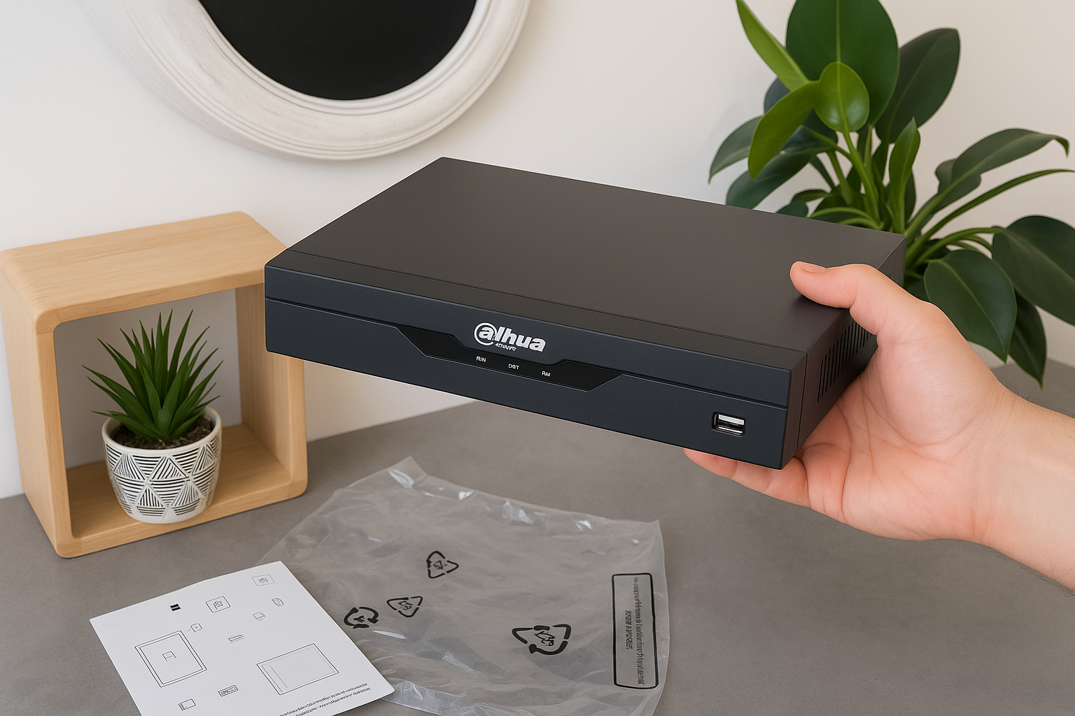unboxing enregistreur